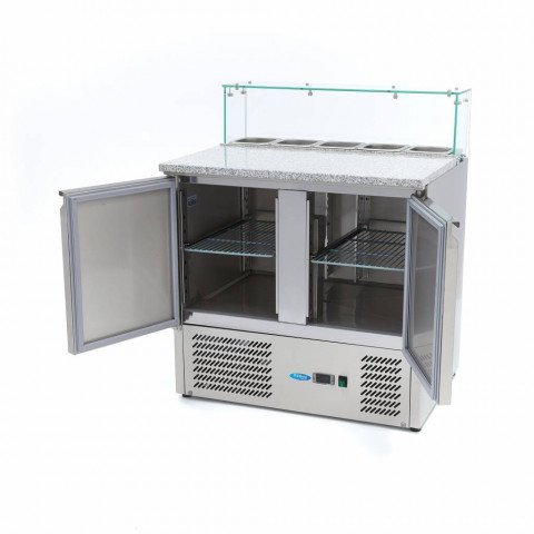 MAXIMA TABLE GLASS 2 pizza counter
