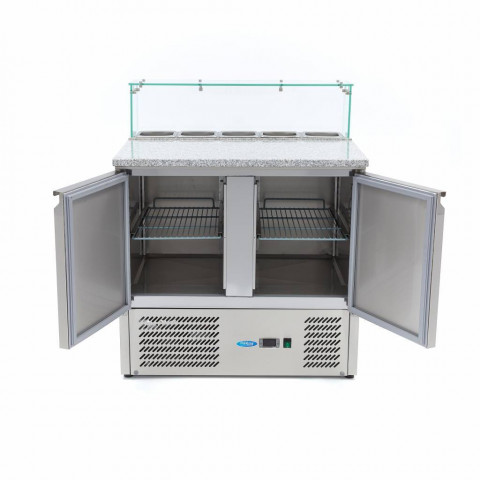 MAXIMA TABLE GLASS 2 pizza counter