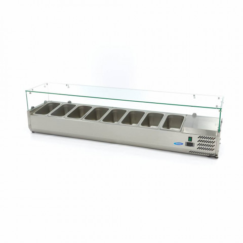 MAXIMA countertop refrigerated display 8xGN1/3 - 180cm