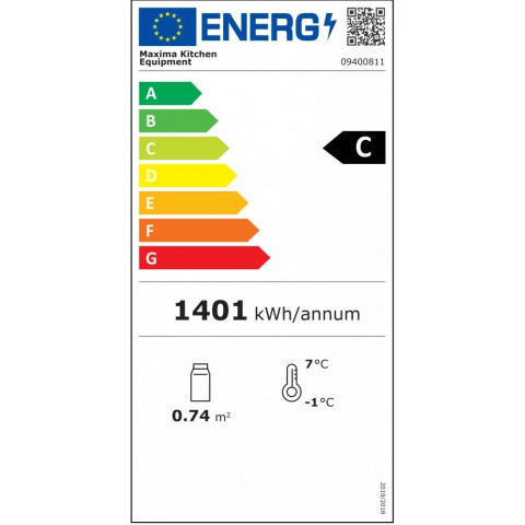 MAXIMA 98LB Display fridge