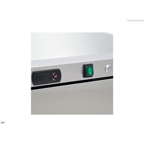 MAXIMA professional refrigerator - inox - 200 liter