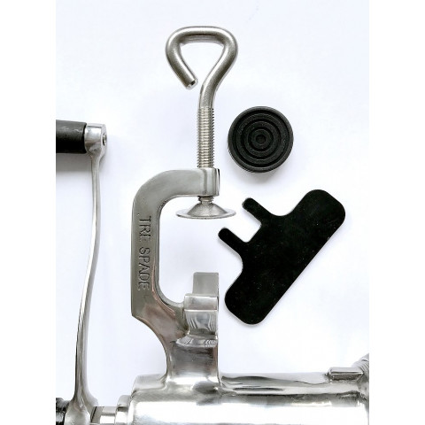 TRE SPADE TC-8 INOX manual meat mincer