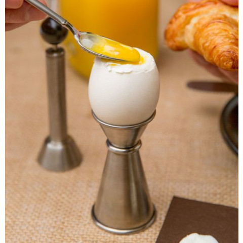 LOUIS TELLIER stainless steel egg topper