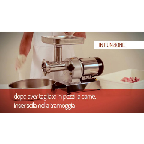 TRE SPADE TC-32 Inox 2HP meat mincer up to 320kg/hour