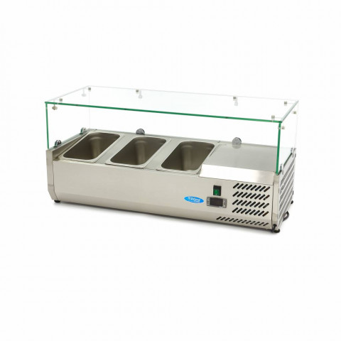MAXIMA countertop refrigerated display 3xGN1/3 - 95cm