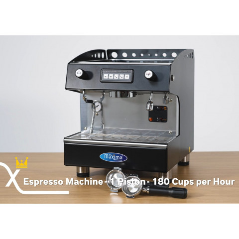 MAXIMA Espresso coffee machine - 1 Piston - 180 cups/hour