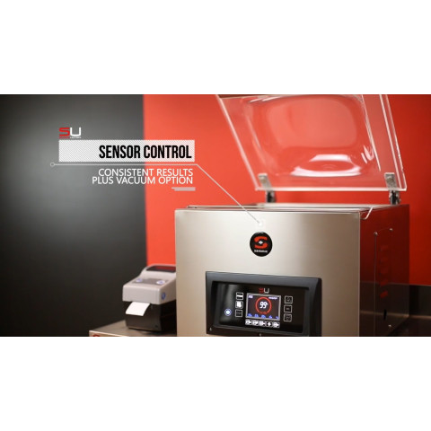 SAMMIC SU-810GP vacuum sealer with shielding gas option