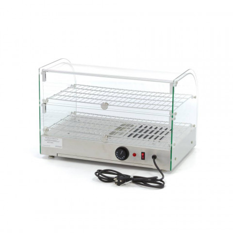 MAXIMA heated food two tiered display 55 cm