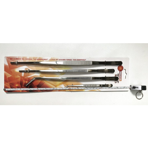 HORECATECH kitchen tweezers set