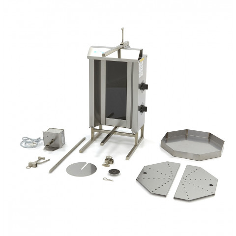 MAXIMA 2 burners gyros-kebab-doner-shawarma grill - electric