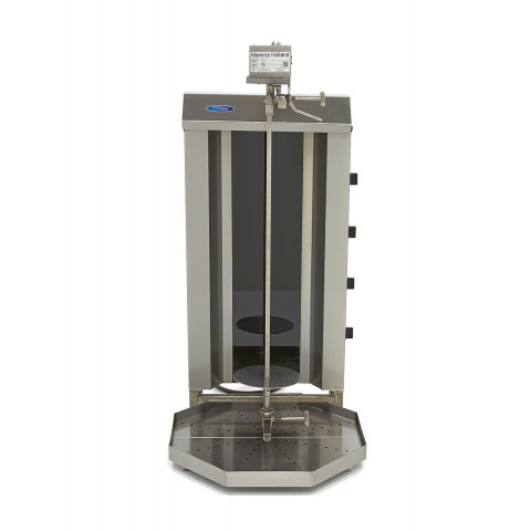 MAXIMA 4 burners gyros-kebab-doner-shawarma grill - electric