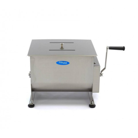 MAXIMA 30 liters manual meat mixer double axle