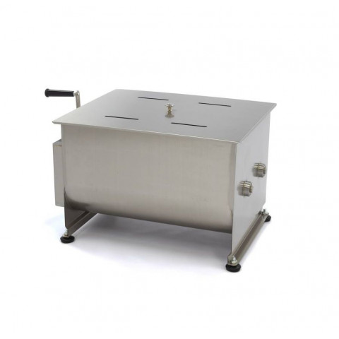 MAXIMA 50 liters manual meat mixer double axle