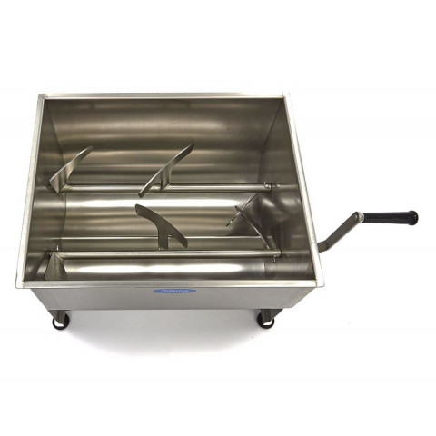 MAXIMA 50 liters manual meat mixer double axle