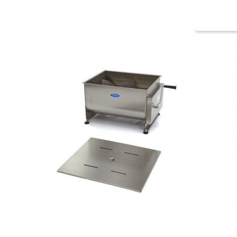 MAXIMA 60 liters manual meat mixer - double axle