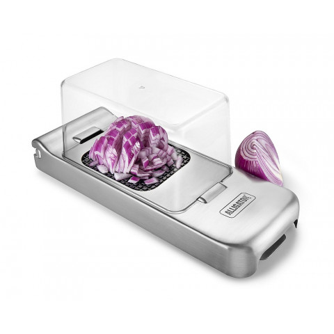 ALLIGATOR onion and garlic chopper with container - Stainless steel