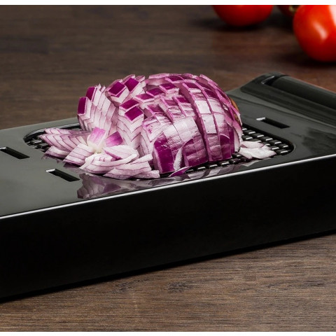 ALLIGATOR onion chopper with container - black