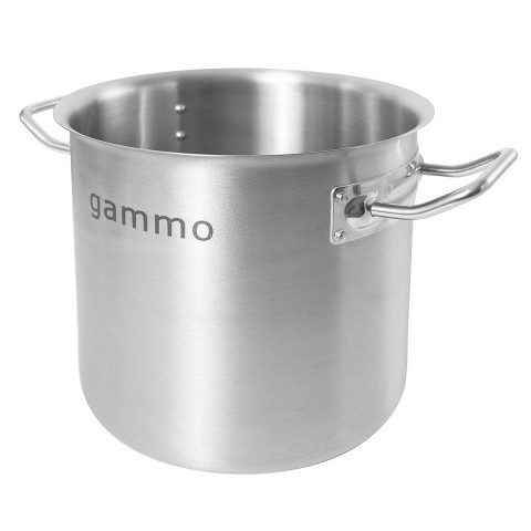 GAMMO stock pot with Lid 6 liters 20x20cm