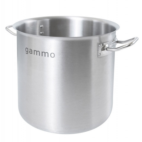 GAMMO stock pot with Lid 12 liters 25x25cm