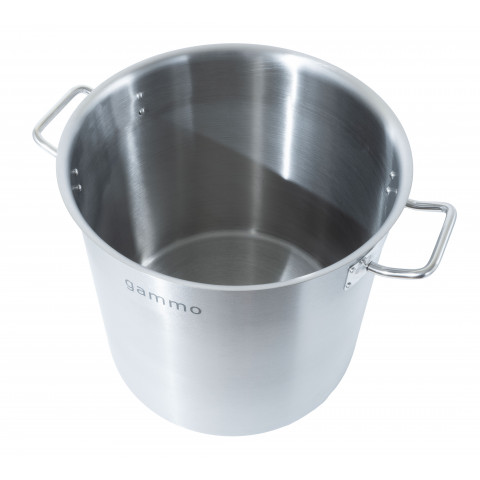 GAMMO stock pot with Lid 25 liters 32x32cm