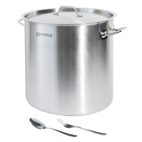 GAMMO stock pot with Lid 50 liters 40x40cm