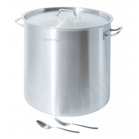 GAMMO stock pot with Lid 71 liters 45x45cm