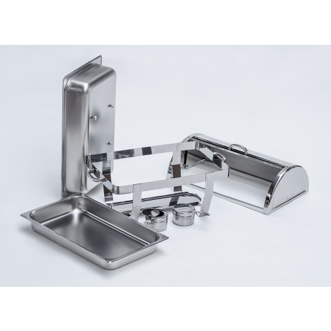 GAMMO Chafing dish GN 1/1 with roll top lid