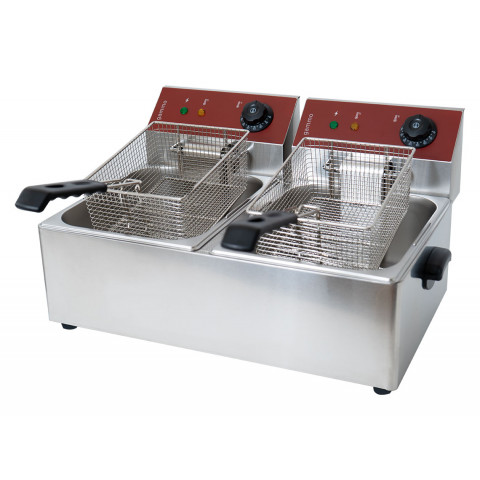 GAMMO double electric fryer 6+6 liters
