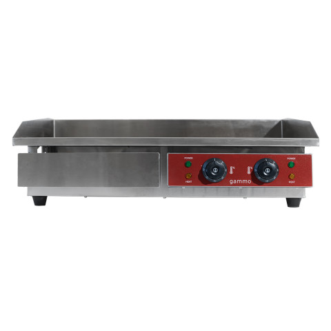 GAMMO electric table top grill - smooth/grooved 72cm