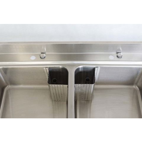 GAMMO double basin sink 50x50
