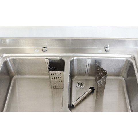 GAMMO double basin sink 50x50