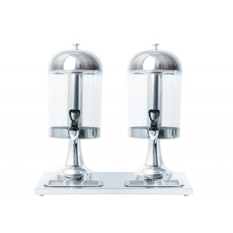 GAMMO coolable beverage dispenser with tap - 2x 8 liters