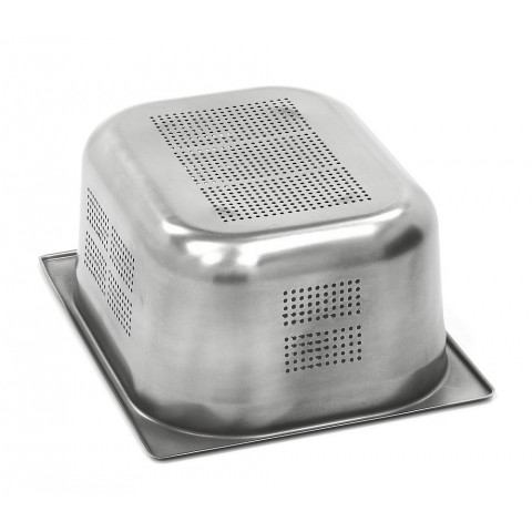 GAMMO GN 1/2 perforated container 150 mm deep