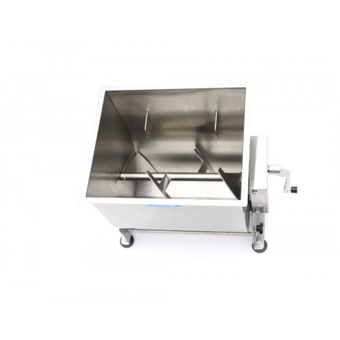 MAXIMA manual meat mixer with tilting bowl - 40 L/35 kg meat