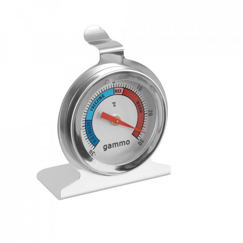 GAMMO analogue fridge and freezer thermometer