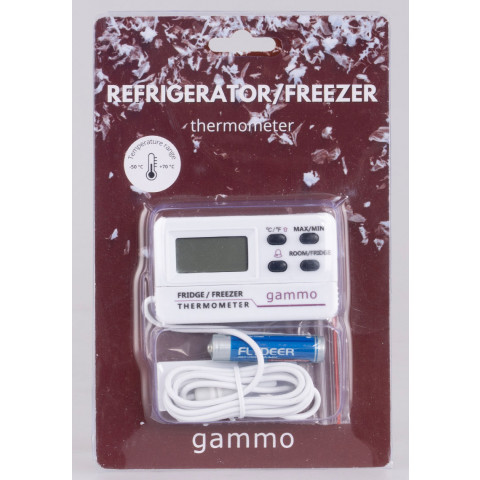 GAMMO digital fridge and freezer thermometer