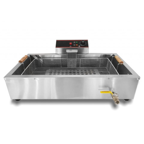 GAMMO electric fryer with drain tap 29 liters - 4kW