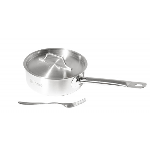 GAMMO sauce pan with lid 1.6 liters 18x6 cm