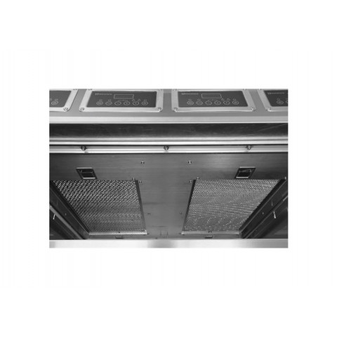 HORECATECH induction cooker with 4 zones + cupboard