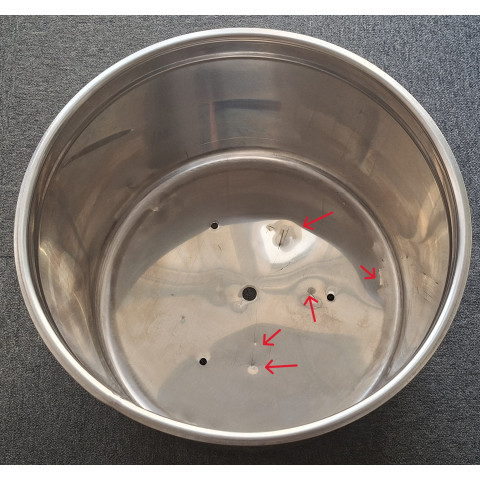 PROTOK electric meat mixer up to 35kg/cycle DEMO1