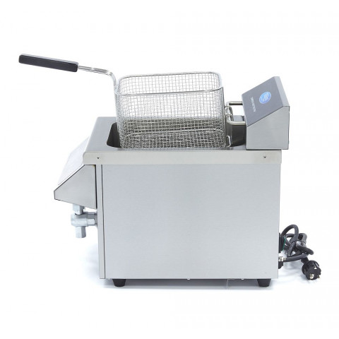 MAXIMA 8 liters induction fryer with drain tap DEMO
