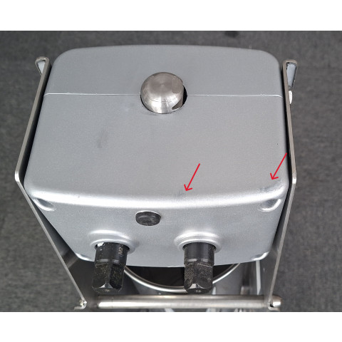 TRE SPADE DELUXE sausage filler 10 liters vertical DEMO1
