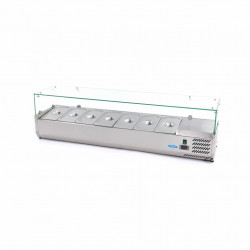 MAXIMA countertop refrigerated display 7xGN1/3 - 160cm