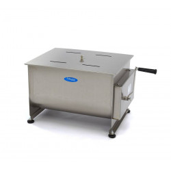 MAXIMA 50 liters manual meat mixer double axle