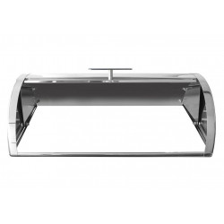 HORECATECH stainless steel roll top lid for GN1/1 chafing dish