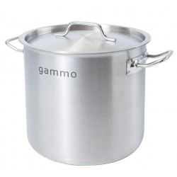 GAMMO stock pot with Lid 12 liters 25x25cm