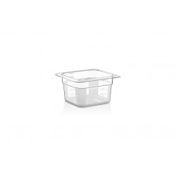 GAMMO GN 1/6 polycarbonate container 100mm deep