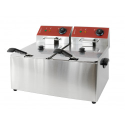 GAMMO double electrical fryer 8+8 literes