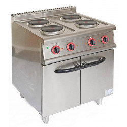 GAMMO electric cooker with 4 hotplates + cupboard
