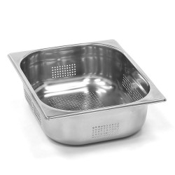 GAMMO GN 1/2 perforated container 100 mm deep